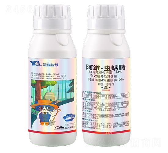 14%阿維·蟲螨腈懸浮劑-藍(lán)貓智慧