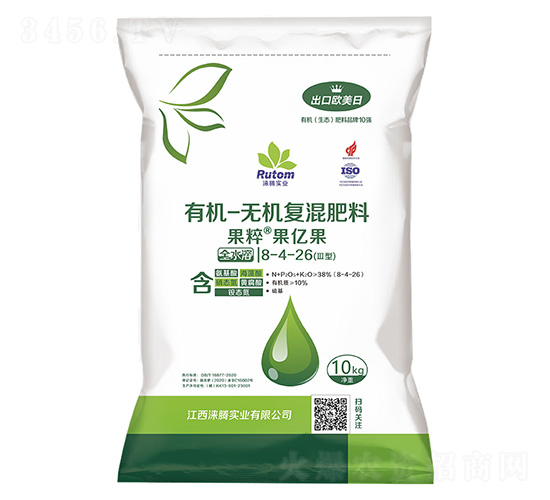 有機(jī)-無機(jī)復(fù)混肥料8-4-26(Ⅲ型)-果粹果億果-沃野