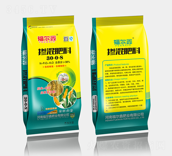 摻混肥料30-0-8-福爾鑫