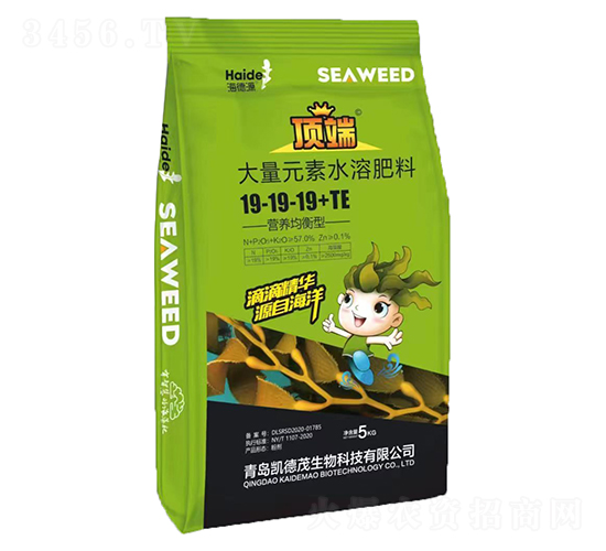 營(yíng)養(yǎng)均衡型大量元素水溶肥料19-19-19+TE-海德源-凱德茂生物