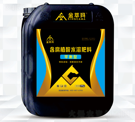 平衡型含腐植酸沖施肥（20kg）-金萃瑪