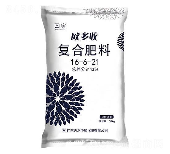 歐多收復合肥料16-6-21-天禾農資