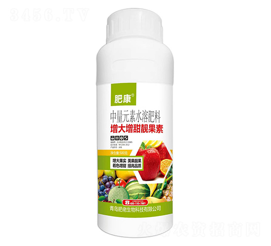 500克中量元素水溶肥料-增大增甜靚果素-肥康-肥佬生物