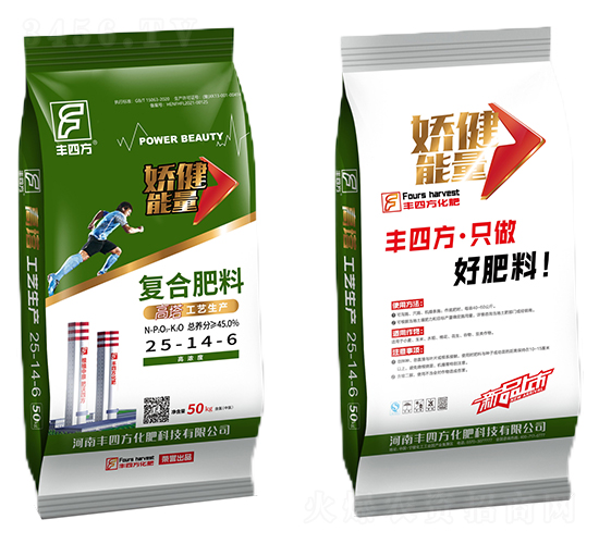 50kg高塔復合肥料25-14-6-嬌健能量-豐四方