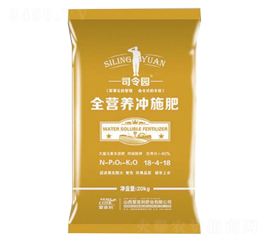 司令園全營養(yǎng)沖施肥18-4-18-司令園-蒙客利肥業(yè)