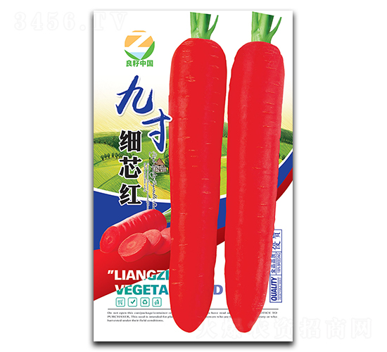 九寸細芯紅蘿卜種子-良籽農(nóng)業(yè)