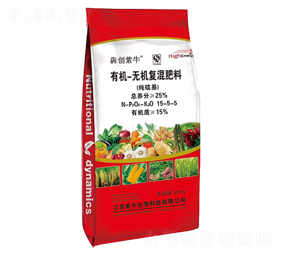 有機(jī)-無機(jī)復(fù)混肥料15-5-5-犇創(chuàng)紫牛