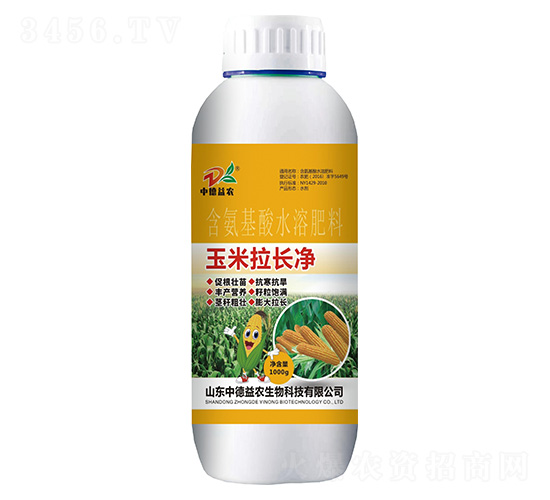 含氨基酸水溶肥料-玉米拉長(zhǎng)凈-中德益農(nóng)