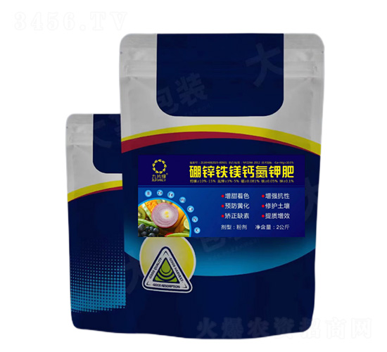 硼鋅鐵鎂鈣氮鉀肥-益農(nóng)豐肥業(yè)