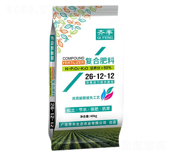 高塔脲醛緩失復(fù)合肥料26-12-12-齊豐農(nóng)業(yè)