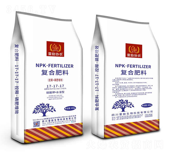 底肥型復合肥料17-17-17-雷勵生物