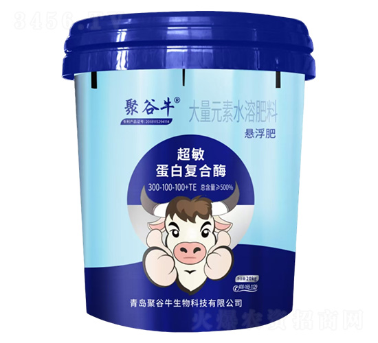 è¶…æ•è›‹ç™½å¾©(fÃ¹)åˆé…¶æ‡¸æµ®å¤§é‡å…ƒç´ æ°´æº¶è‚¥æ–™300-100-100+TE-èšè°·ç‰›