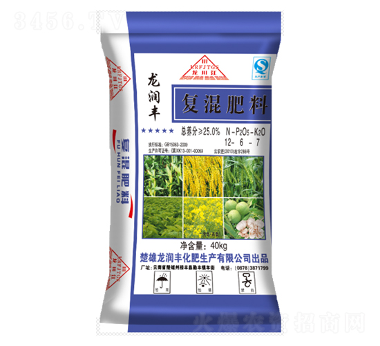 å¾©(fÃ¹)æ··è‚¥æ–™12-6-7-é¾æ½¤è±