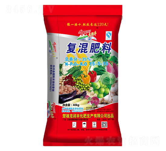 復混肥料15-5-15-龍潤豐