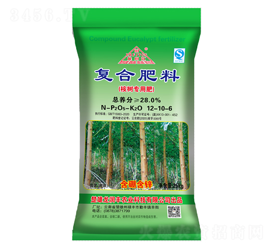 桉樹復(fù)合肥料12-10-6-龍潤(rùn)豐