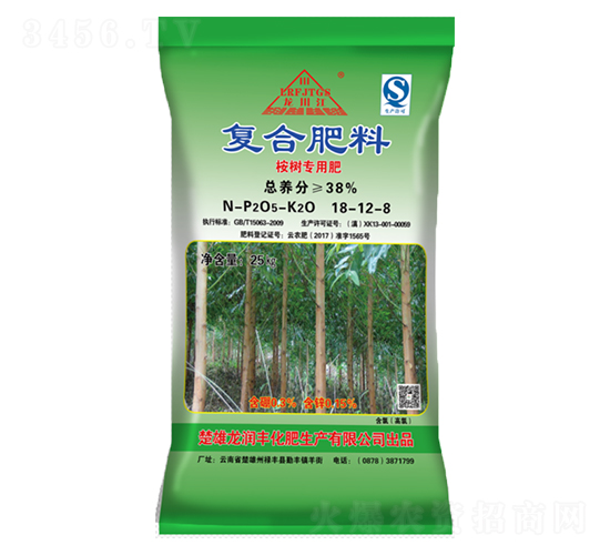 桉樹復(fù)合肥料18-12-8-龍潤豐