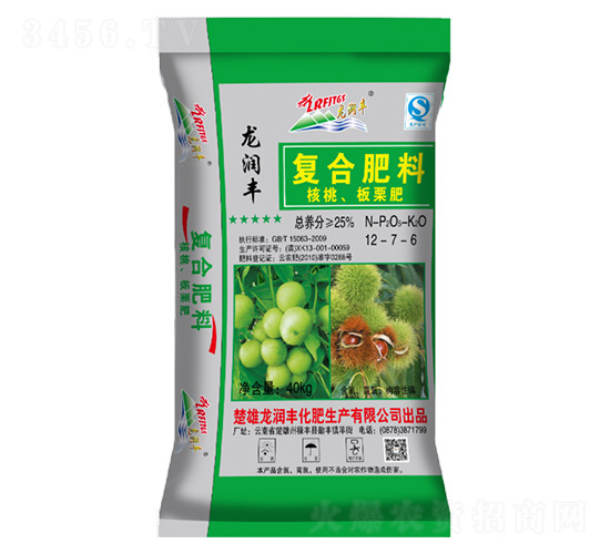 æ ¸æ¡ƒã€æ¿æ —å¾©(fÃ¹)åˆè‚¥æ–™12-7-6-é¾æ½¤è±