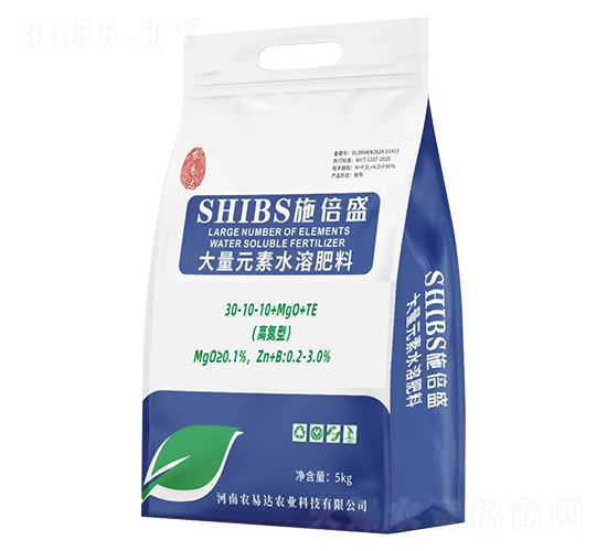施倍盛大量元素水溶肥料30-10-10+MgO+TE-農易達