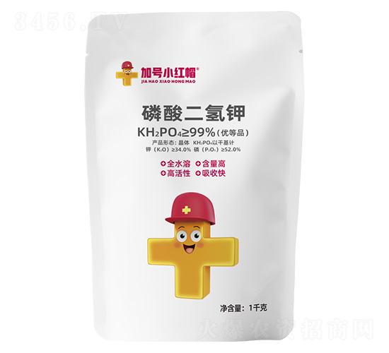 晶體型磷酸二氫鉀-加號(hào)小紅帽