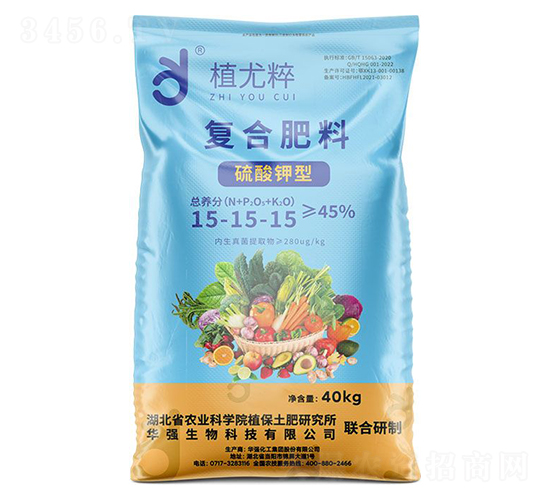 硫酸鉀型復(fù)合肥料15-15-15-植尤粹-華強(qiáng)化工集團(tuán)