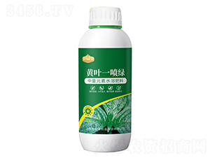 黃葉一噴綠-資生源農(nóng)業(yè)