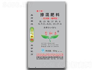 é«˜æ¿ƒåº¦æ‘»æ··è‚¥æ–™23-27-8-é‡‘å’Œæ˜Œ