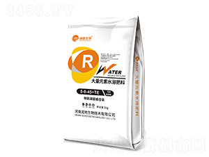 大量元素水溶肥料5-8-45+TE-著色肥-潤地生物