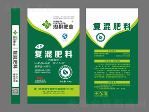 復混肥料（純硫酸鉀）17-17-17-惠群肥業(yè)
