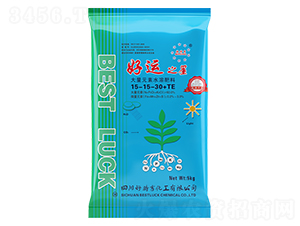 大量元素水溶肥料15-15-30+TE-好運之星-好時吉