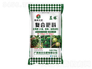 八角、堅果、油茶適用復(fù)合肥料10-8-12-益林-林大化肥