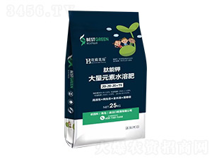 肽能鉀大量元素水溶肥20-20-20+TE-農(nóng)百科
