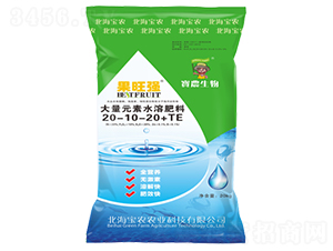 å¤§é‡å…ƒç´ æ°´æº¶è‚¥æ–™20-10-20+TE-æžœæ—ºå¼·(qiÃ¡ng)-å¯¶è¾²(nÃ³ng)ç”Ÿç‰©