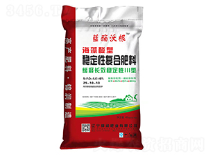 海藻酸型穩(wěn)定性復合肥料25-10-13-藍酶沃根-錦潤肥業(yè)