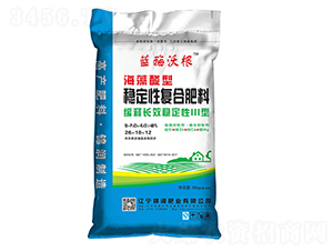 海藻酸型穩(wěn)定性復合肥料26-10-12-藍酶沃根-錦潤肥業(yè)