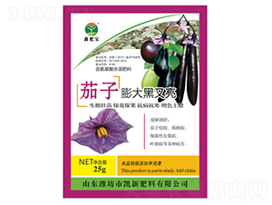茄子膨大黑又亮-潤(rùn)田肥料