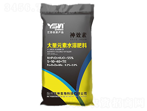 大量元素水溶肥料5-10-40+TE-神效素-艾美農(nóng)