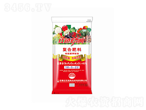 45%硫酸鉀復合肥18-5-22-紅色勁典