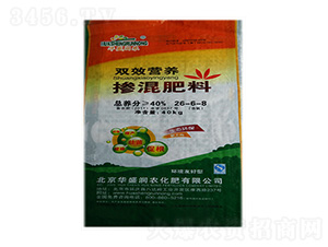 雙效營養(yǎng)摻混肥料26-6-8-華盛潤農