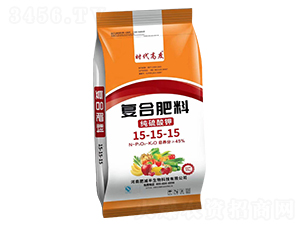 純硫酸鉀復(fù)合肥料15-15-15-時代高度-肥減半