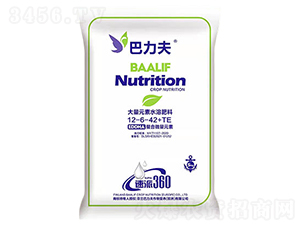 大量元素水溶肥料12-6-42+TE-巴力夫-特拉豐農(nóng)業(yè)