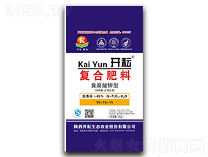 黃腐酸鉀型復合肥料15-15-15-開耘