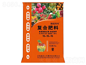 黃腐酸螯合純硫酸鉀復(fù)合肥料15-15-15-獨(dú)霸田間-碩沃豐