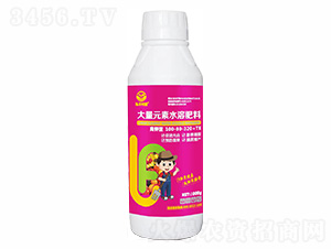 é«˜é‰€åž‹å¤§é‡å…ƒç´ æ°´æº¶è‚¥æ–™100-80-320+TE-æ¨‚è±è‘‰æžœ-ç”°æ¨‚è±