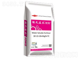 大量元素水溶肥料30-15-10+MgO+TE-微到-陶氏益農(nóng)