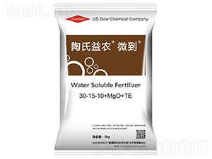 5kg大量元素水溶肥料30-15-10+MgO+TE-微到-陶氏益農(nóng)