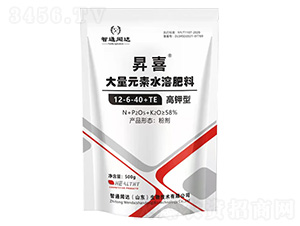 昇喜高鉀型大量元素水溶肥12-6-40+TE-智通聞達