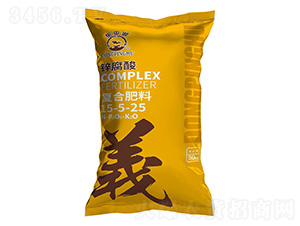 鋅腐酸復(fù)合肥料15-5-25-東平湖-潤銀生物