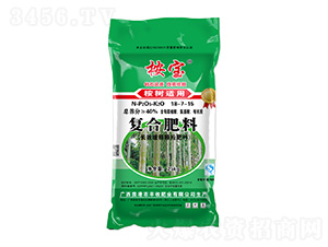 桉樹(shù)適用控失型粒復(fù)合肥料18-7-15-桉寶-豐收肥業(yè)