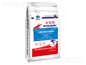 é«˜æ°®ä¿ƒé•·åž‹å¤§é‡å…ƒç´ æ°´æº¶è‚¥æ–™30-10-10+TE-é‡‘æžœéƒŽ-åšæµ·ä½œç§‘