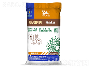 四全水溶復(fù)合肥料26-6-8+TE-云峰